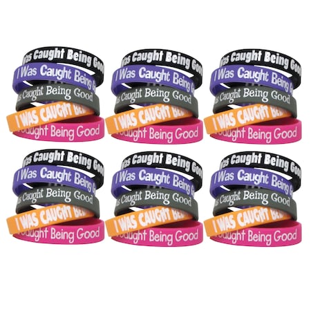 I Was Caught Being Good Wristband Pack, 10 Per Pack, PK6